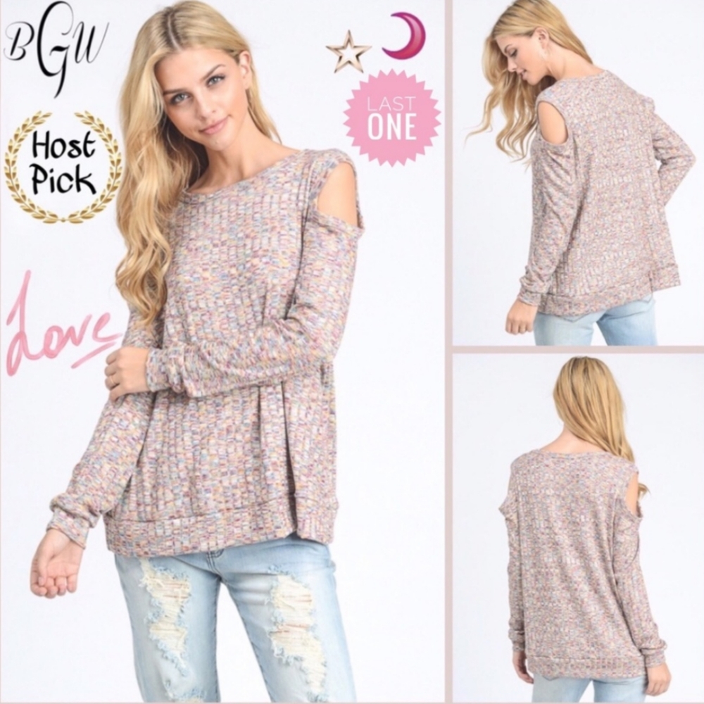 Hopely Cold Shoulder Top
